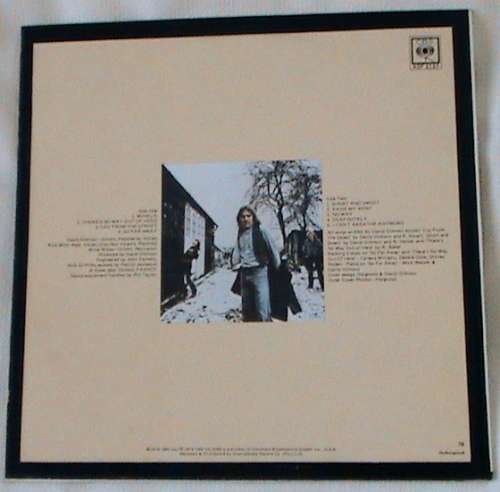 David Gilmour by David Gilmour - Vinyl LP Record CBS 1978 (VG/VG)
