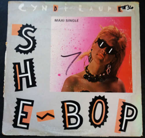 Cyndi Lauper - She Bop (Special version) 12 inch 33 and RPM Maxi Single