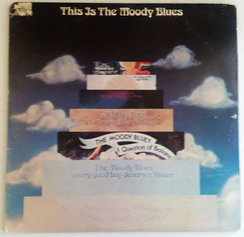 Moody Blues - 3 lp vinyls collection 1969, 1970, 1972 (double vinyl set) and all gate-fold covers