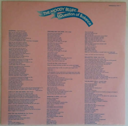 Moody Blues - 3 lp vinyls collection 1969, 1970, 1972 (double vinyl set) and all gate-fold covers
