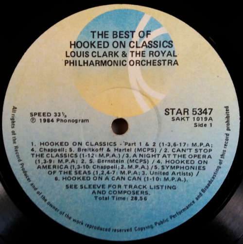 The best of hooked on classics 1981 - 1984 vinyl/lp