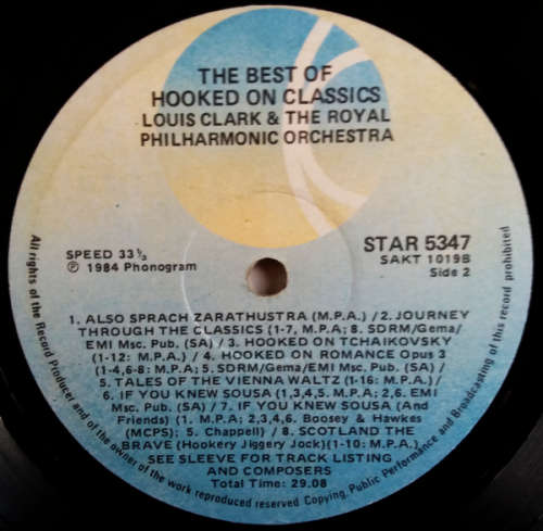The best of hooked on classics 1981 - 1984 vinyl/lp