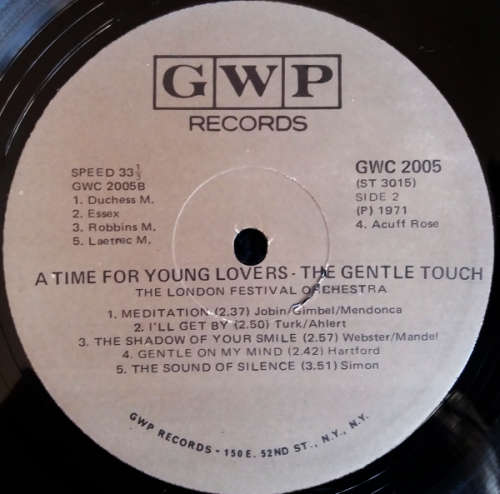 The London Festival Orchestra - A time for young lovers - 3 vinyl/lp albums - 33 and 1/3 RPM