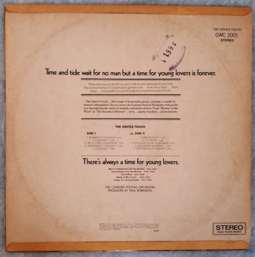 The London Festival Orchestra - A time for young lovers - 3 vinyl/lp albums - 33 and 1/3 RPM