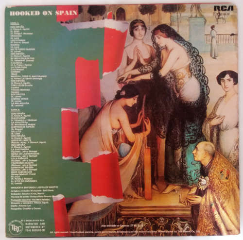 Hooked On Spain - Vinyl/Lp - Orquesta Sinfonica Ligera De Madrid - Vinyl VG+