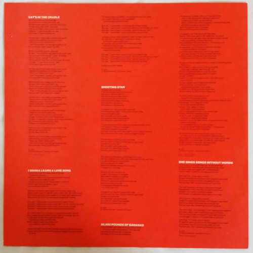 Harry Chapin - Verities Balderdash Lp Vinyl with lyric sheet