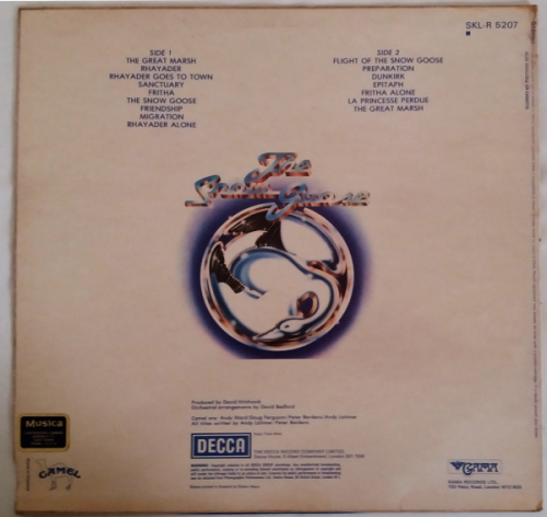 Camel - The snow goose - import original release lp vinyl