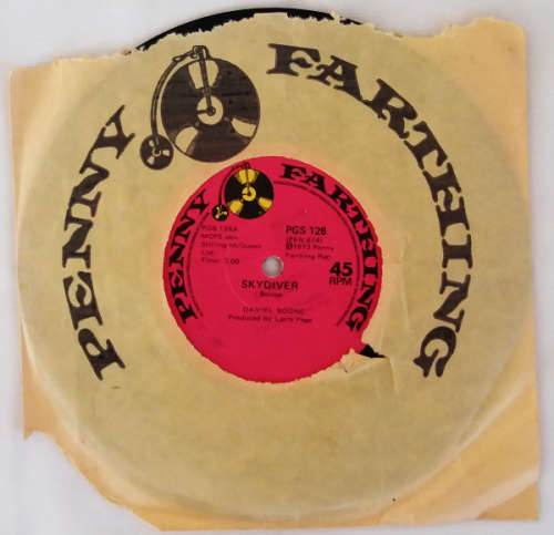 Daniel Boone - Skydiver and Carrie Lee - seven single vinyl 45 rpm