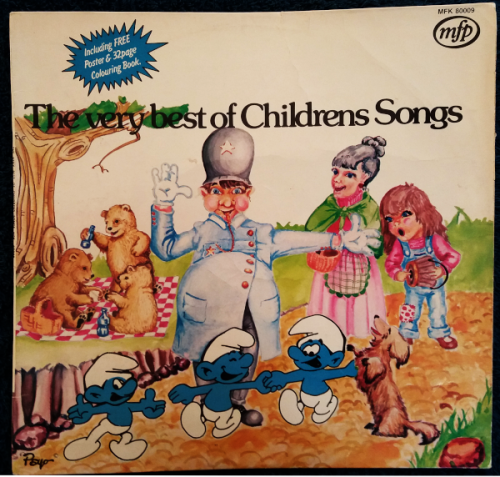 The very best of children songs, Children`s favourities and Jive Bunny and The Mastermixers lps
