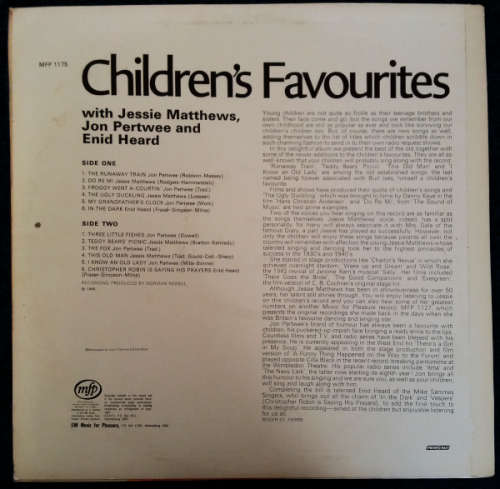 The very best of children songs, Children`s favourities and Jive Bunny and The Mastermixers lps