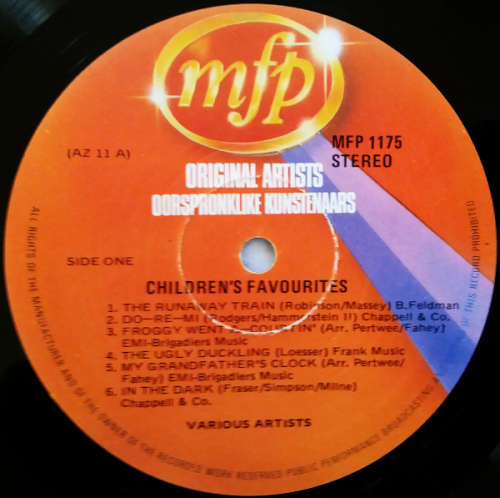 The very best of children songs, Children`s favourities and Jive Bunny and The Mastermixers lps