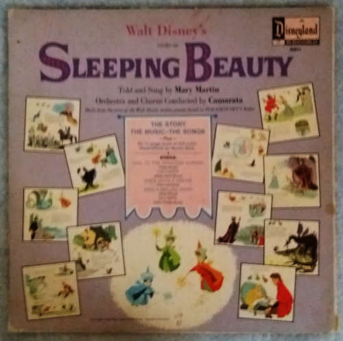 Walt Disney - Story of Sleeping Beauty - told and sung by Mary Martin lp vinyl