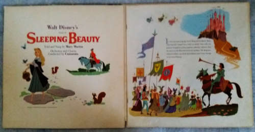 Walt Disney - Story of Sleeping Beauty - told and sung by Mary Martin lp vinyl