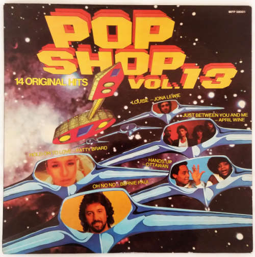 Pop shop vol 13 vinyl lp 1981 ( vinyl VG+)