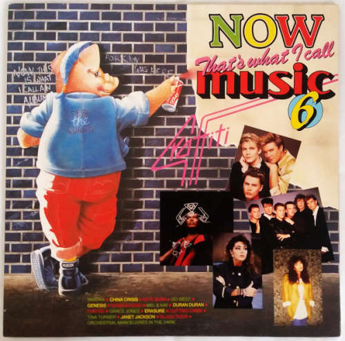 Now that`s what I call music 6 vinyl lp released 1987 (VG/VG+)