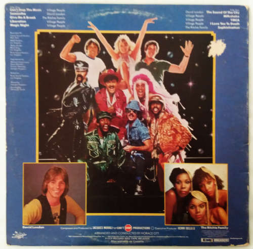Village People Can`t Stop The Music - The Original Motion Picture Soundtrack Album vinyl LP (G-/G+)