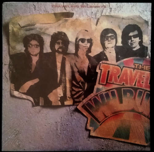 The Travelling Wilburys volume One vinyl lp released 1988 (VG/Ex VG+)
