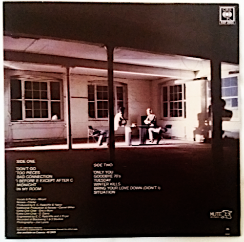 Yazoo Upstairs at Eric`s vinyl lp - Misprint issue 1982
