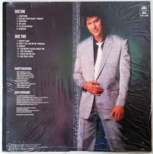 Shakin` Stevens - Give me your heart tonight - vinyl lp (VG/VG+)