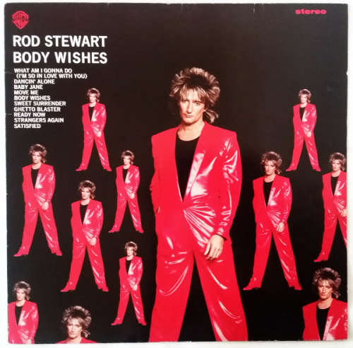 Rod Stewart - Body Wishes - vinyl lp import UK (VG-/VG+)