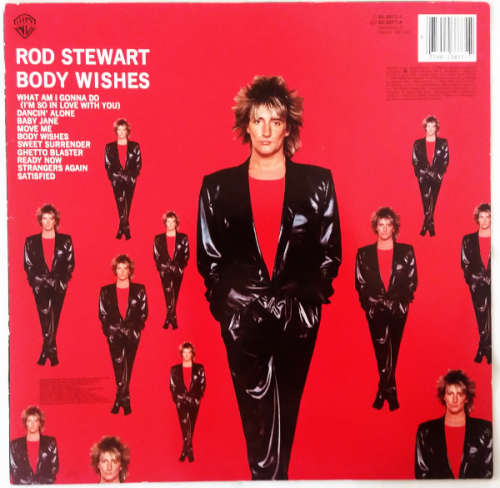 Rod Stewart - Body Wishes - vinyl lp import UK (VG-/VG+)