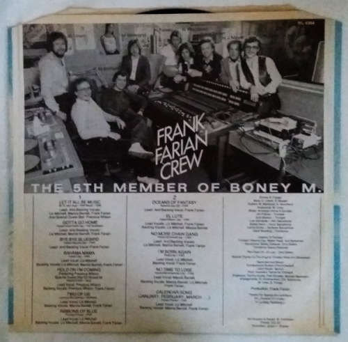 Boney M - Oceans Of Fantasy vinyl LP with lyrics (G-/VG)