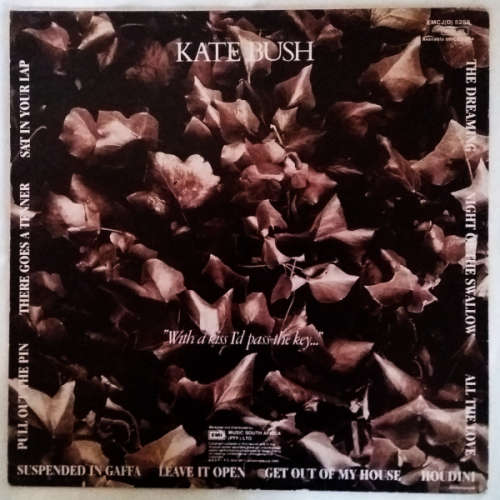 Kate Bush 2 vinyls LPs - Never For Ever AND The Dreaming both with lyrics