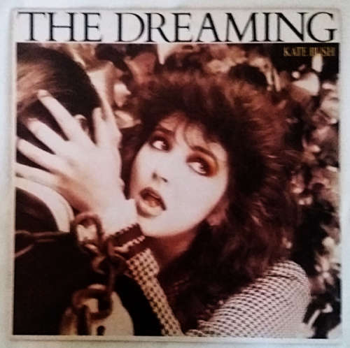 Kate Bush 2 vinyls LPs - Never For Ever AND The Dreaming both with lyrics