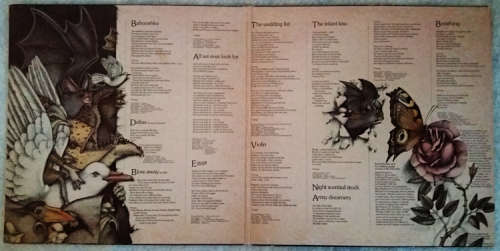 Kate Bush 2 vinyls LPs - Never For Ever AND The Dreaming both with lyrics