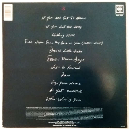 Terence Trent D`Arby - Introducing the Hardline According to Terence Trent D`Arby vinyl LP ( VG-/VG)