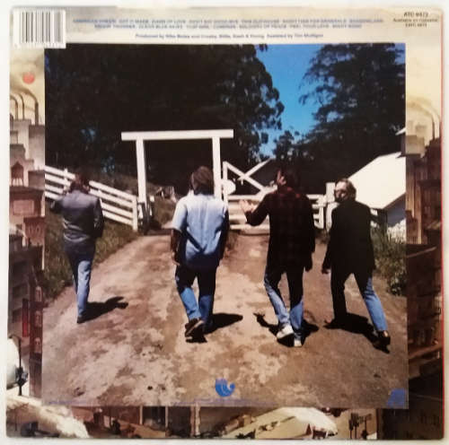 Crosby, Stills, Nash and Young - American Dream vinyl lp with lyrics (VG+/VG+)