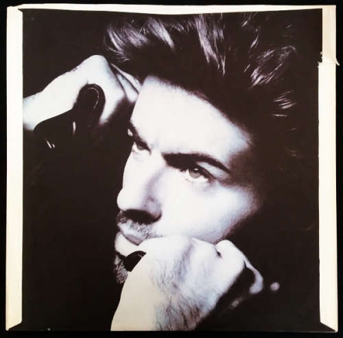 George Michael - Faith vinyl LP Import with lyrics (Ex VG+/Ex VG+)