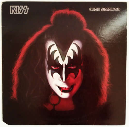 KISS - Gene Simmons vinyl LP with poster - Import (Ex VG+/VG)