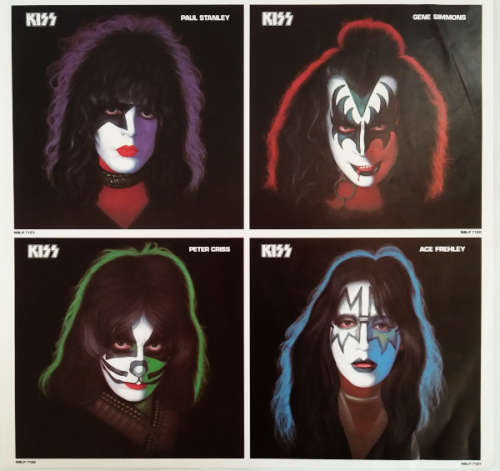 KISS - Gene Simmons vinyl LP with poster - Import (Ex VG+/VG)
