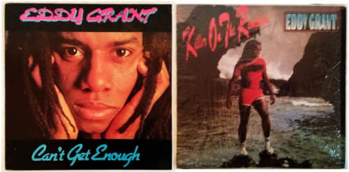 Eddy Grant 2 vinyl lps - Can`t get enough 1981 (VG+/VG+) and Killer on the rampage 1982 (VG-/VG+)