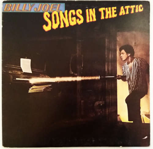 Billy Joel 3 vinyl lps - Glass houses (1980) - Songs in the attic (1981) - The nylon curtain (1982)