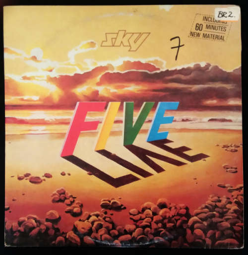 Sky - Sky five live - double vinyl lp (Ex VG+/VG-)