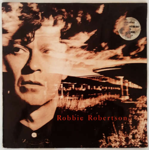 Robbie Robertson - Robbie Robertson vinyl lp with lyrics - Import [VG-/G-]