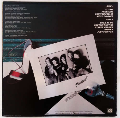 Streetheart - Meanwhile back In Paris - vinyl lp [VG/VG+]