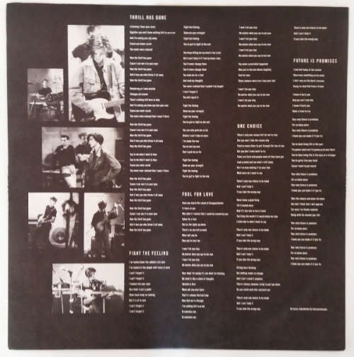 Texas - Southside vinyl lp with lyrics - import (NM-/VG+)