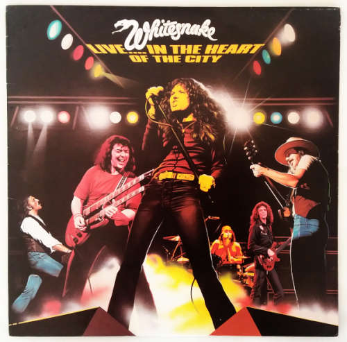 Whitesnake Live... In the heart of the city vinyl lp - Import US [VG+/VG]