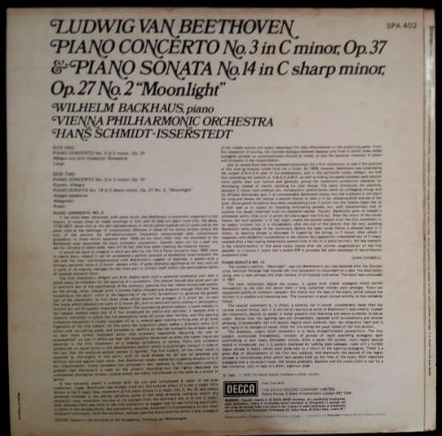 Ludwig van Beethoven 3 vinyl lps - Symphony 3, 6 and 9 - Moonlight Sonata, Pastoral and Choral
