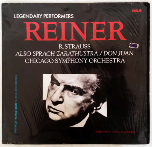 Reiner Legendary Performers - Strauss: Also Sprach Zarathustra / Don Juan vinyl lp import (NM-/VG+)