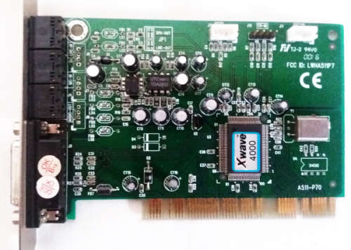 Labway Xwave 4000 PCI 16 bit Sound Card for vintage computer