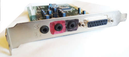 Labway Xwave 4000 PCI 16 bit Sound Card for vintage computer