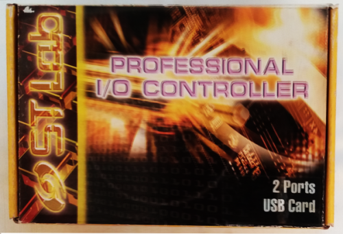 STLAB Professional I/O PCI Controller 2 Ports USB Card for O/S Windows 95/98/ME/2000 - USB 1
