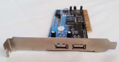 STLAB Professional I/O PCI Controller 2 Ports USB Card for O/S Windows 95/98/ME/2000 - USB 1