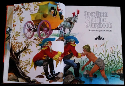 Once upon a time story book - retold by Jane Carruth  - hardcover