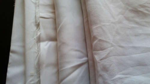 Fabric 5 kg job lot - Leftover offcuts of light weight material suitable for Smart & Evening Wear