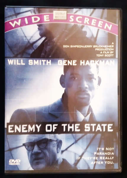Enemy of the state - Will Smith & Gene Hackman - dvd